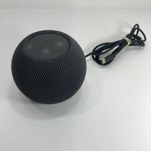 Apple HomePod Mini Gray A2374 Smart Speaker - No Power Block - TESTED